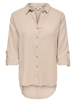 ONLGOA Lino Camicia