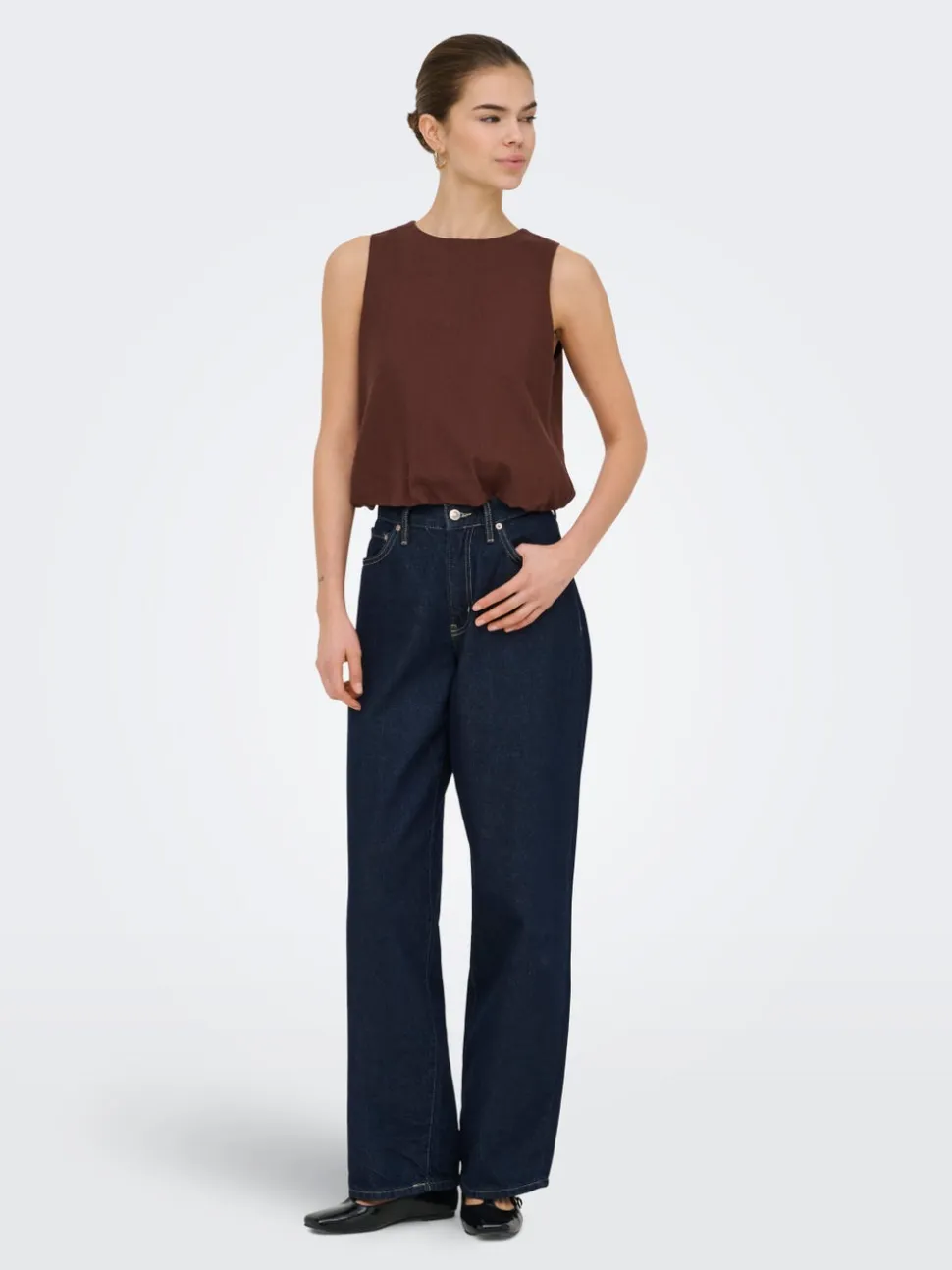 ONLGOA lino Top