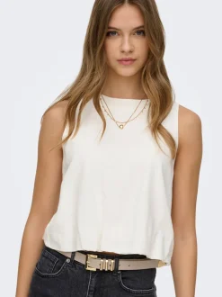 ONLGOA lino Top
