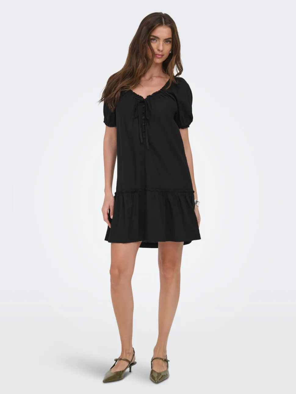 ONLGOA Lino Vestito corto