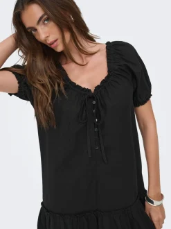 ONLGOA Lino Vestito corto