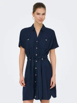 ONLGOA Lino Vestito corto