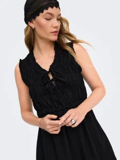ONLGOA Lino Vestito corto