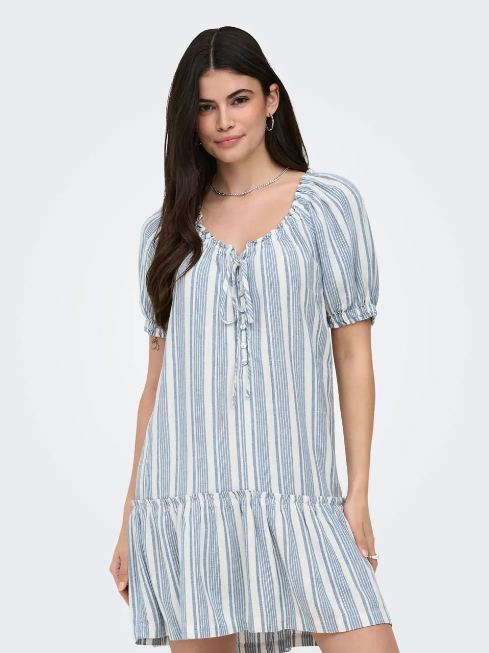 ONLGOA Lino Vestito corto