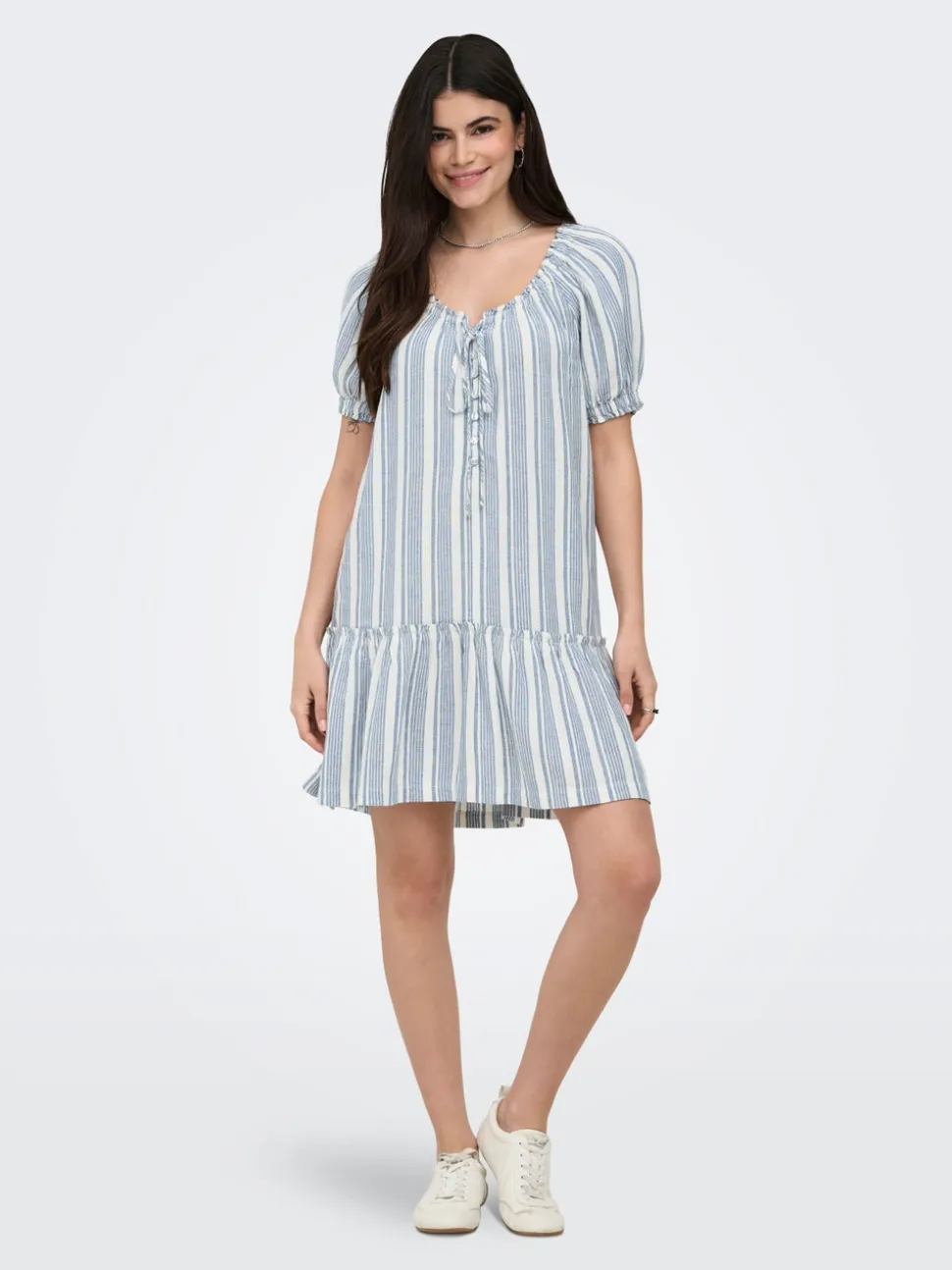 ONLGOA Lino Vestito corto