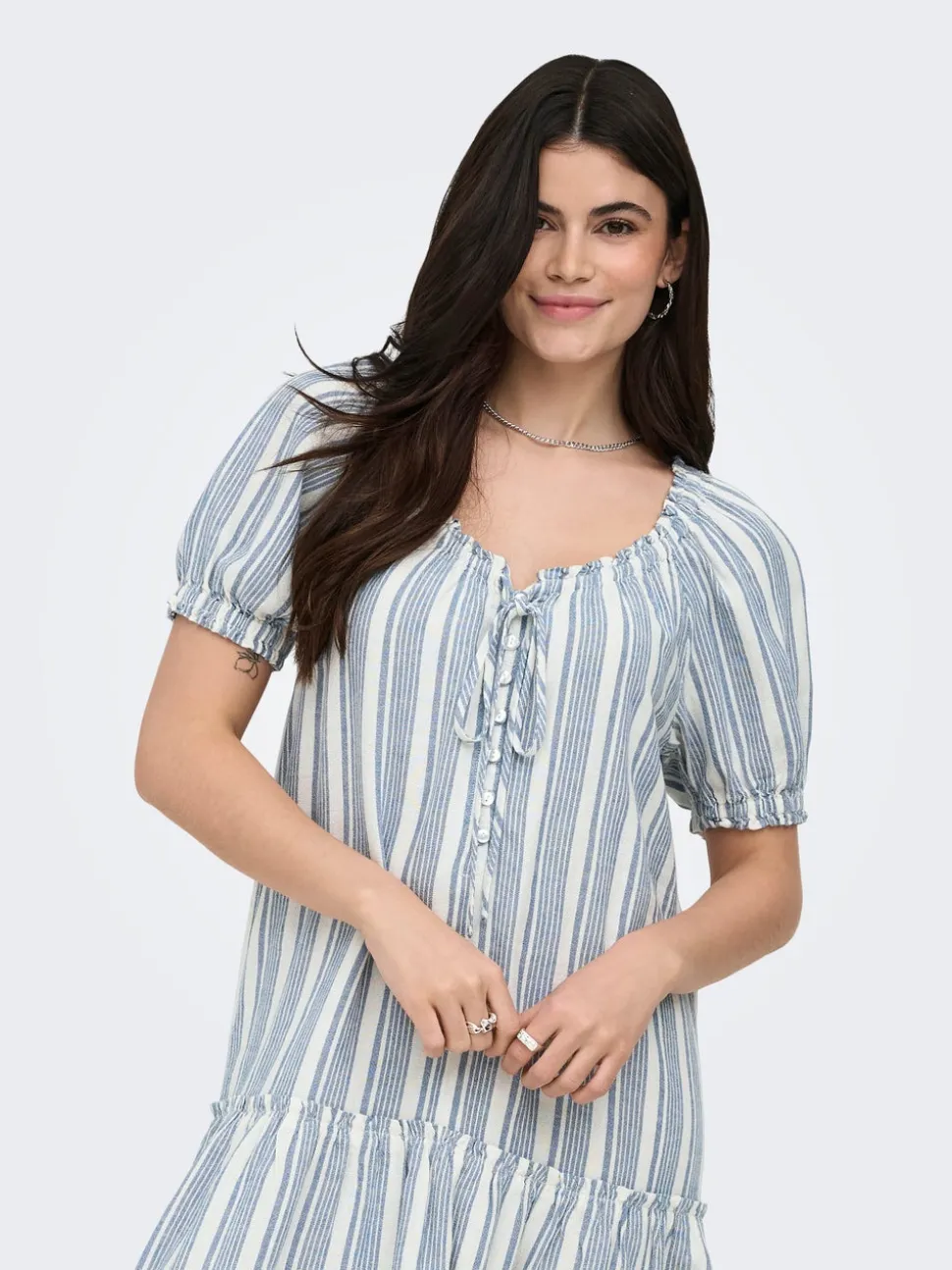 ONLGOA Lino Vestito corto