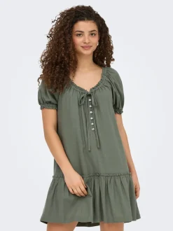 ONLGOA Lino Vestito corto