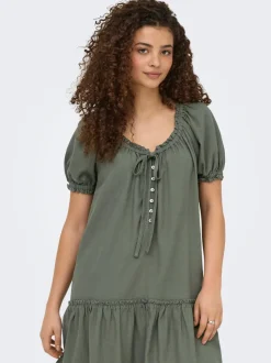 ONLGOA Lino Vestito corto