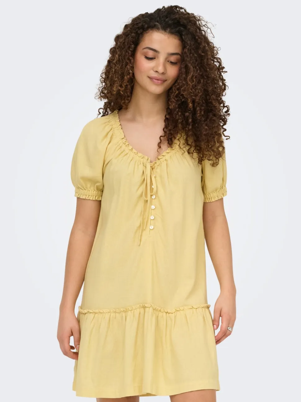ONLGOA Lino Vestito corto
