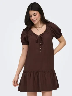 ONLGOA Lino Vestito corto