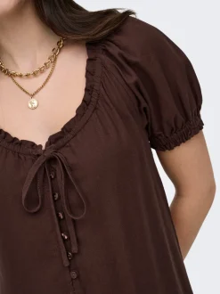 ONLGOA Lino Vestito corto