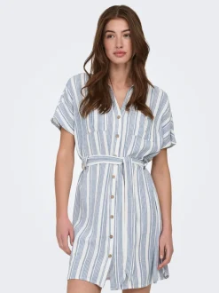 ONLGOA Lino Vestito corto