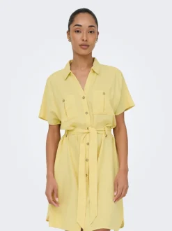 ONLGOA Lino Vestito corto