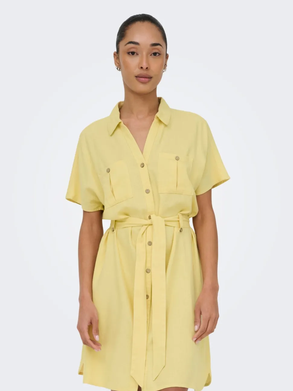ONLGOA Lino Vestito corto