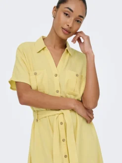 ONLGOA Lino Vestito corto