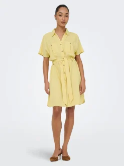 ONLGOA Lino Vestito corto