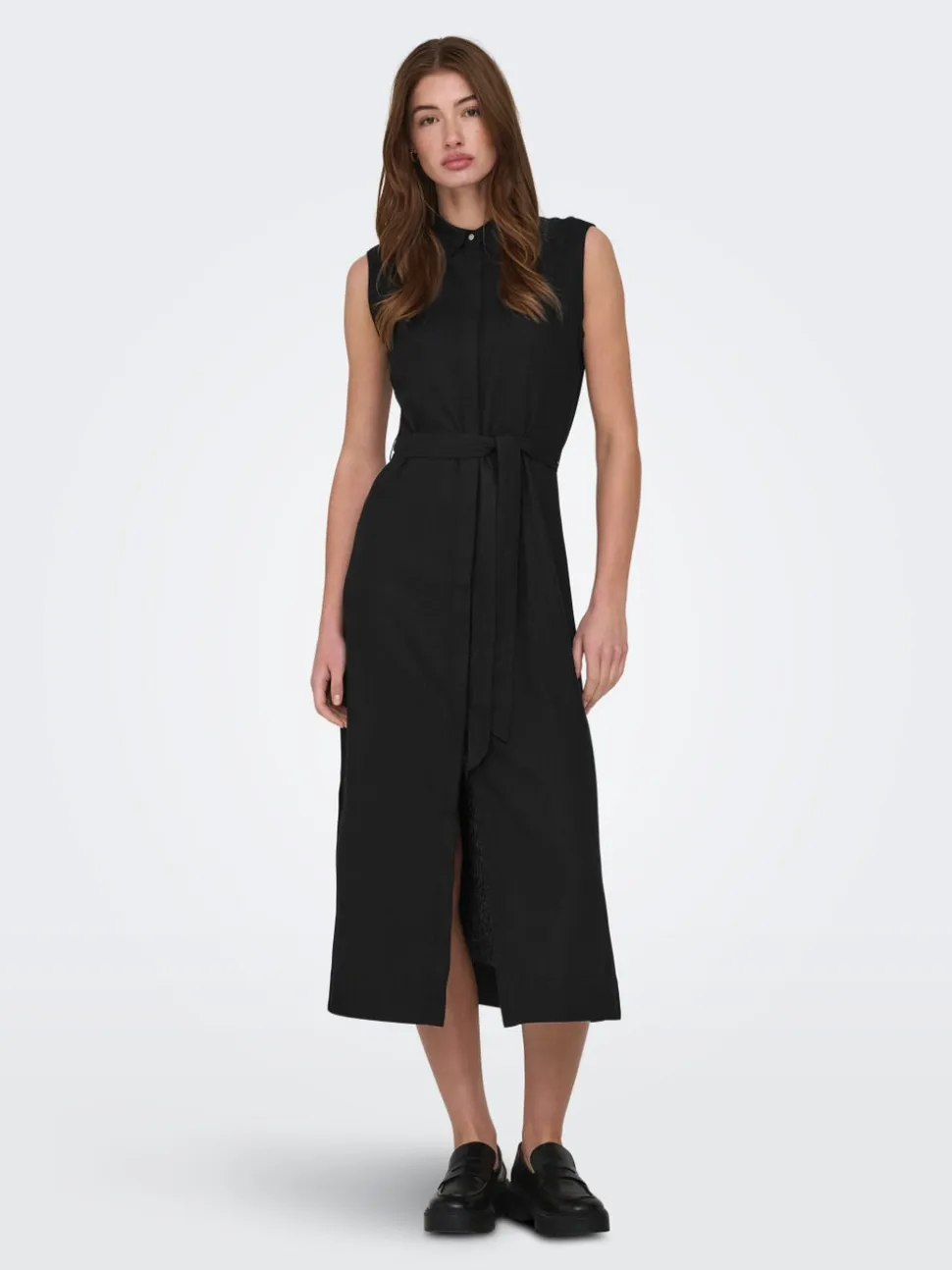 ONLGOA Lino Vestito lungo