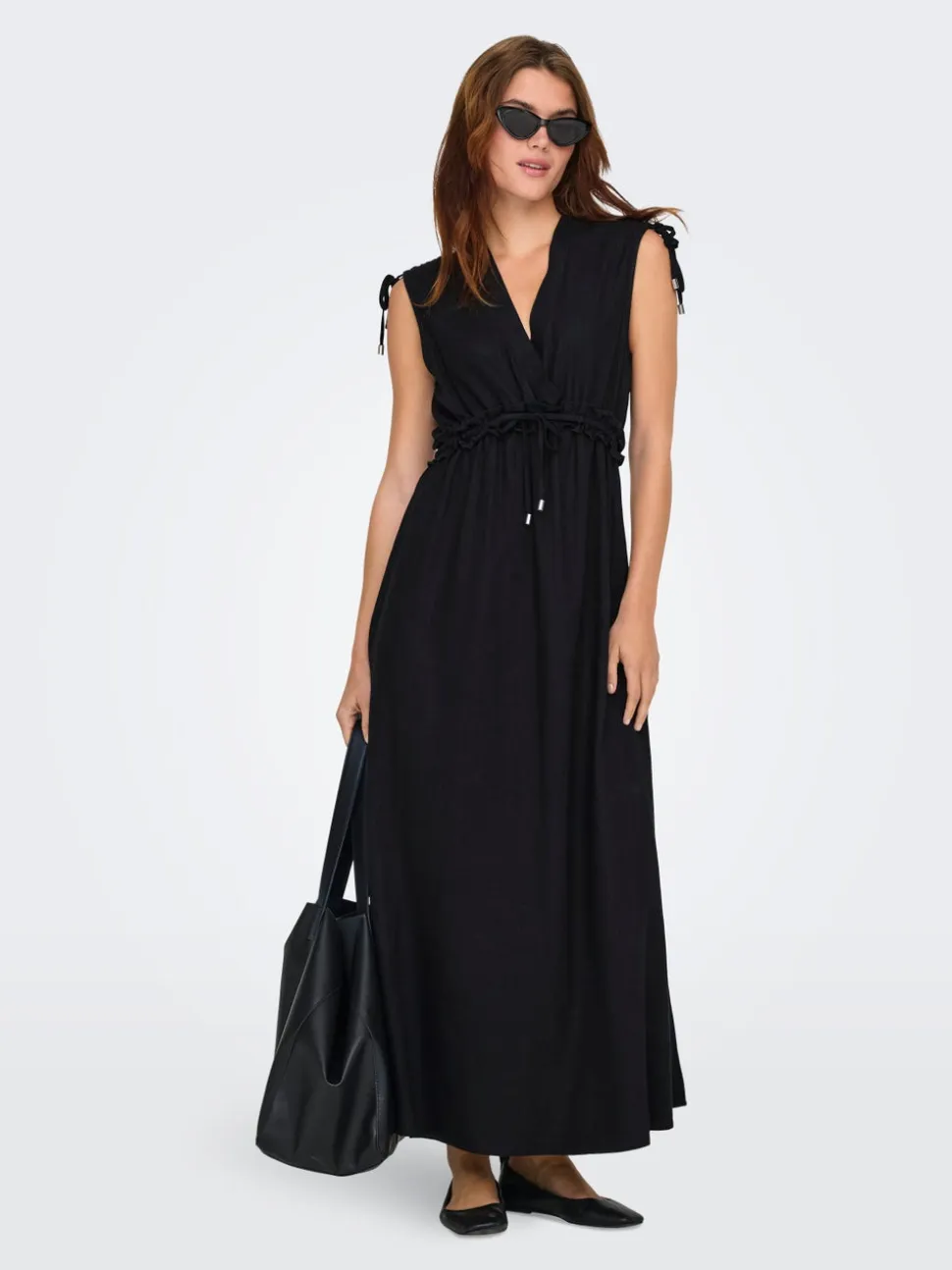 ONLGOA Lino Vestito lungo