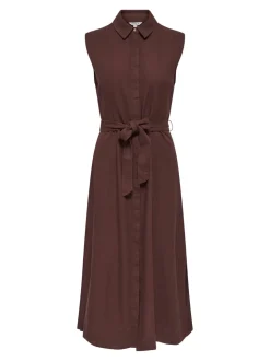 ONLGOA Lino Vestito lungo