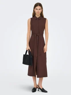 ONLGOA Lino Vestito lungo