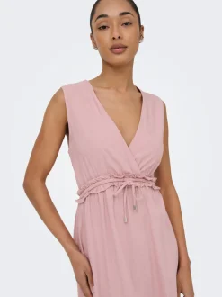 ONLGOA Lino Vestito lungo