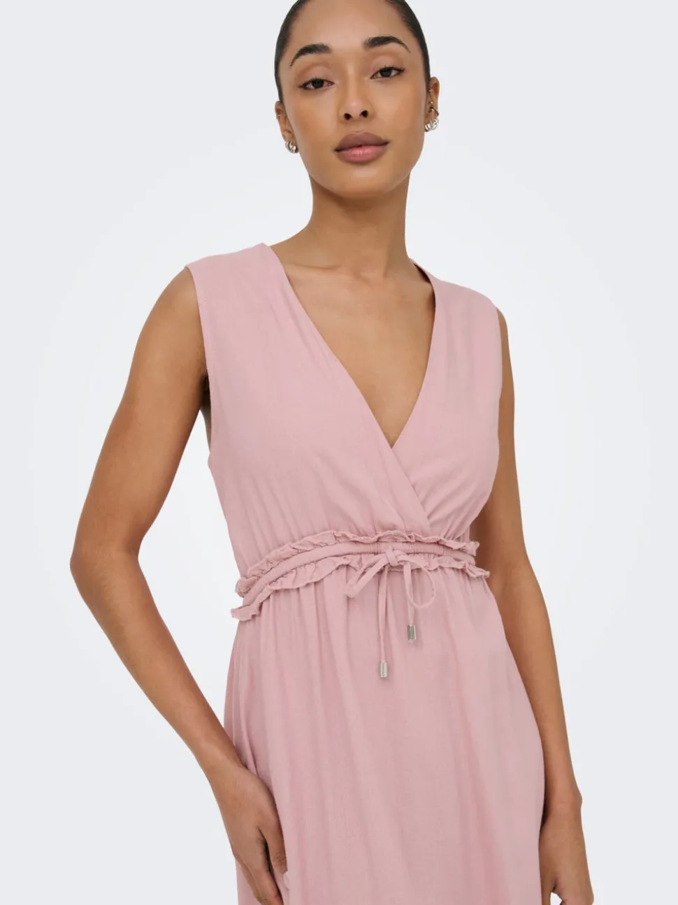 ONLGOA Lino Vestito lungo