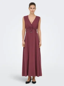 ONLGOA Lino Vestito lungo