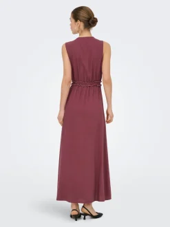 ONLGOA Lino Vestito lungo