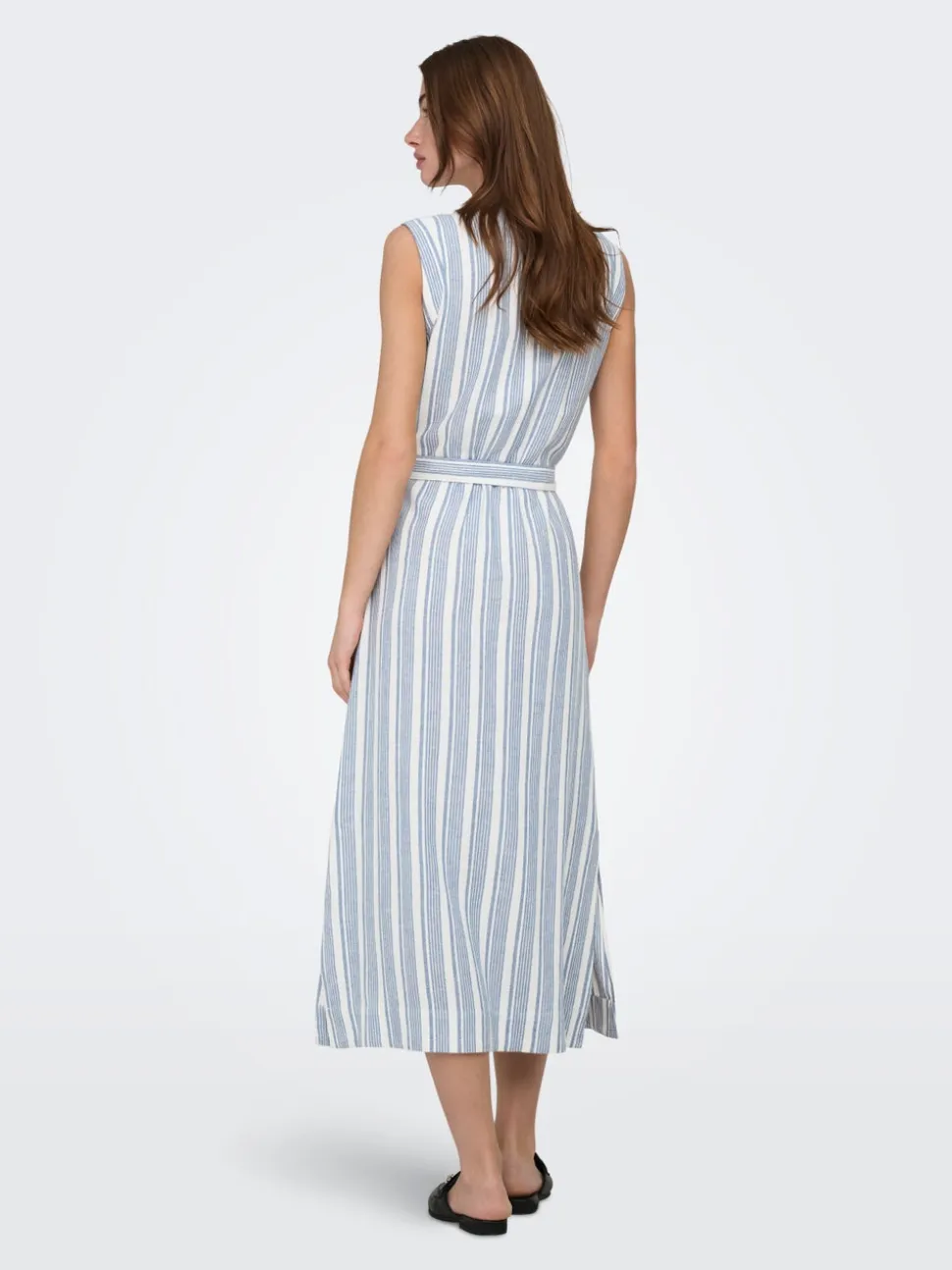 ONLGOA Lino Vestito lungo