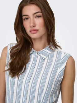 ONLGOA Lino Vestito lungo