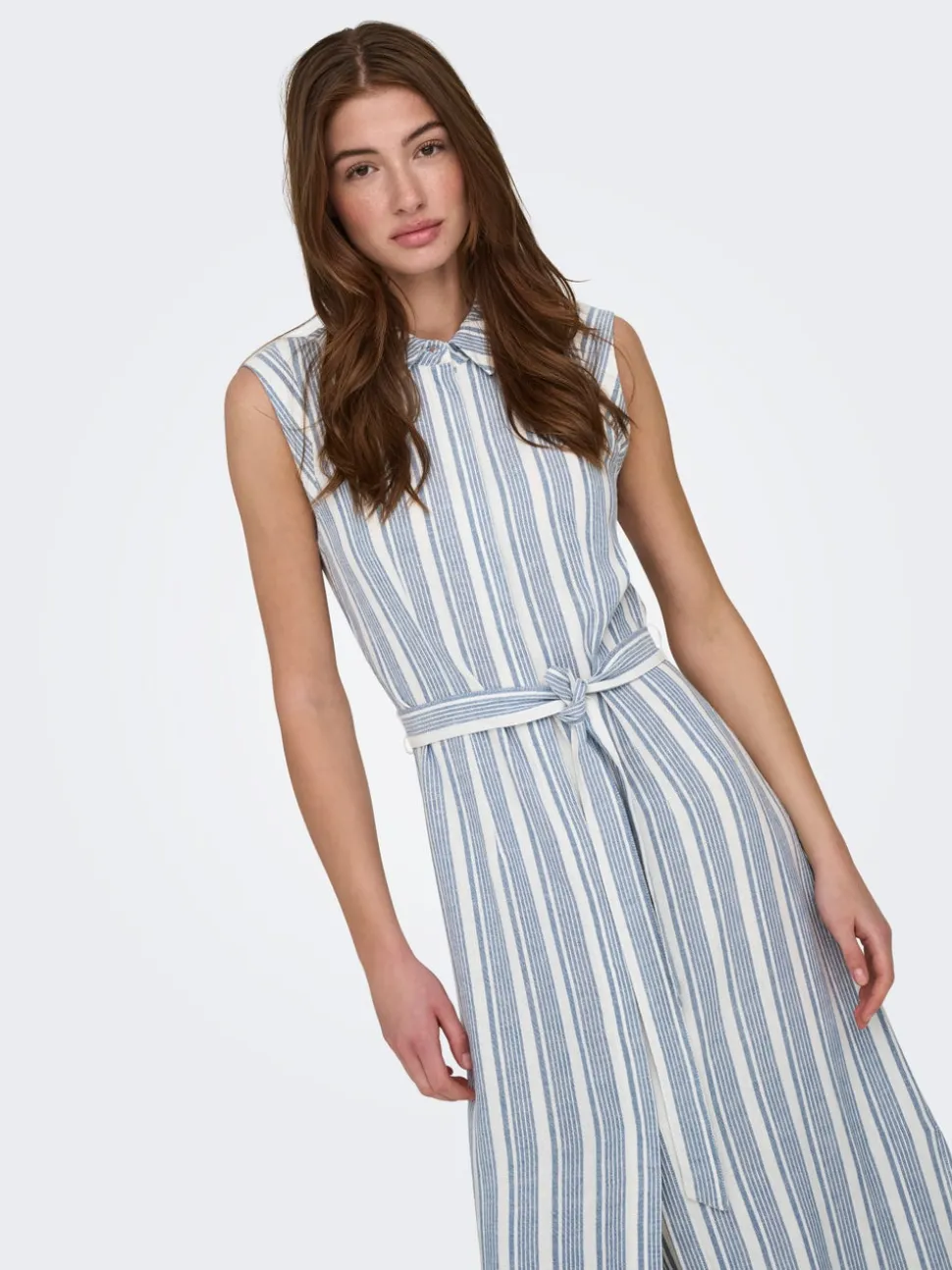 ONLGOA Lino Vestito lungo