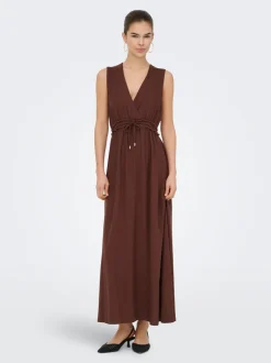 ONLGOA Lino Vestito lungo