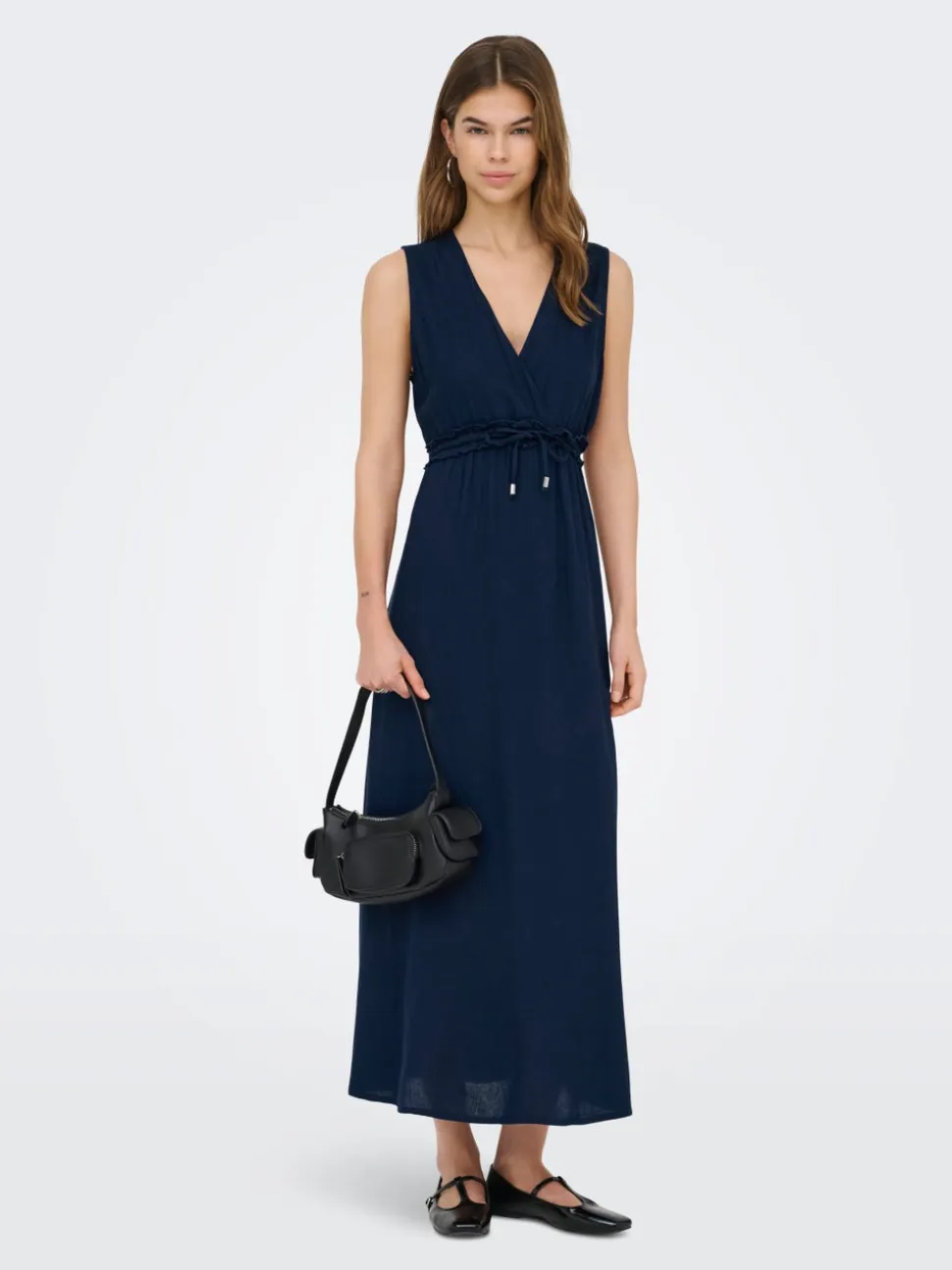 ONLGOA Lino Vestito lungo