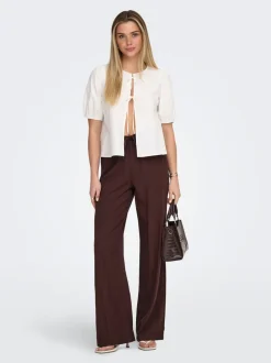 ONLGOA Straight Fit Lino Pantaloni