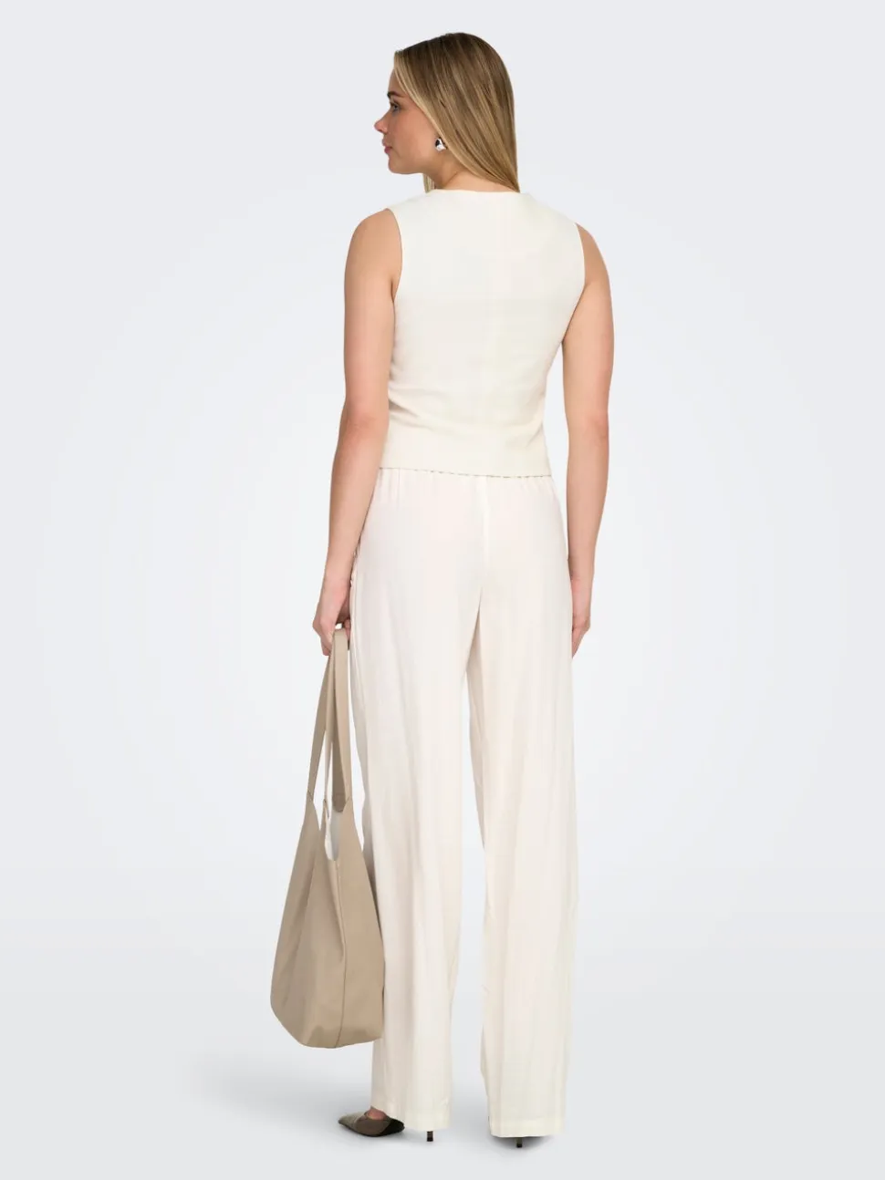 ONLGOA Straight Fit Lino Pantaloni