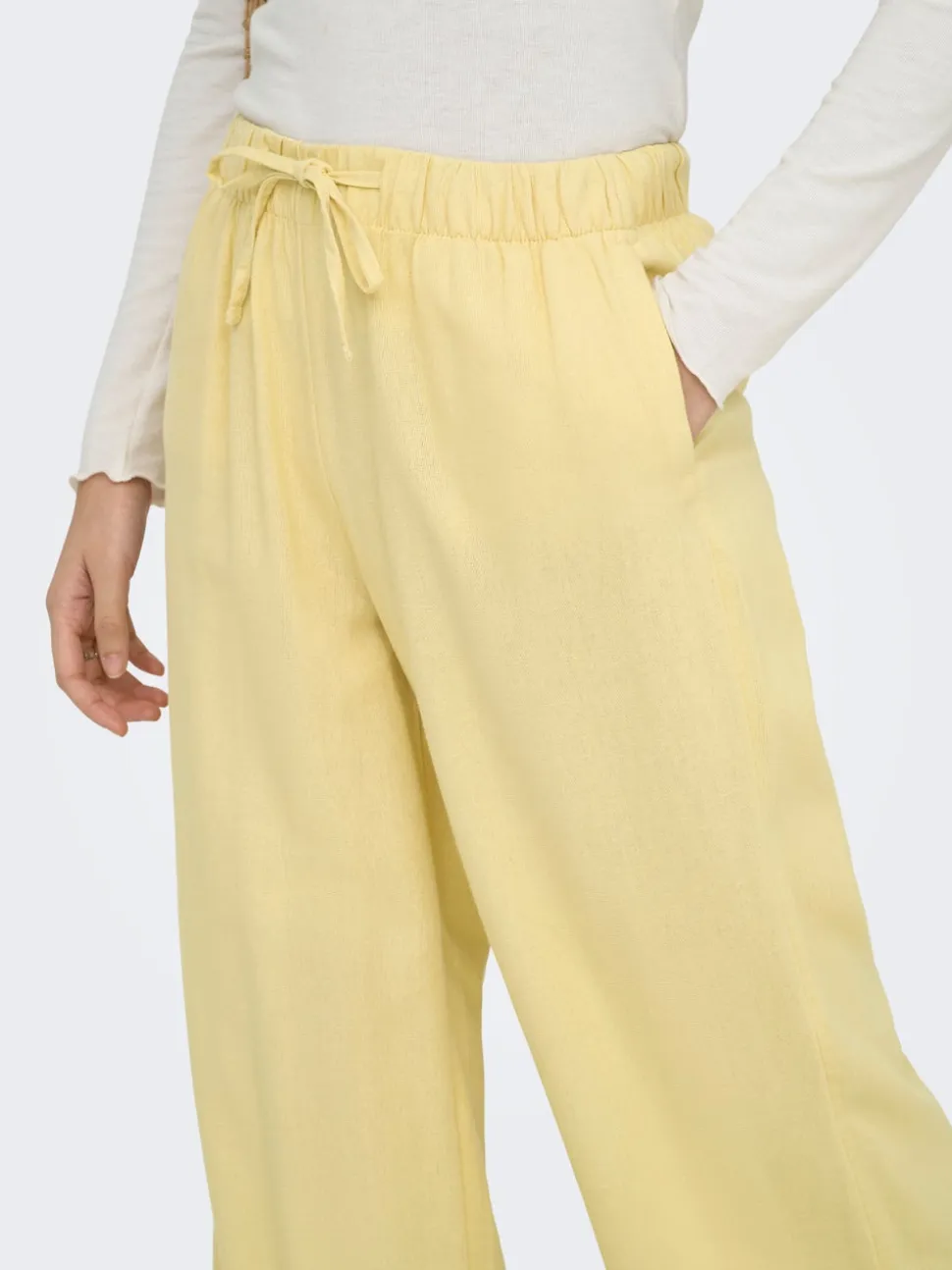 ONLGOA Straight Fit Lino Pantaloni