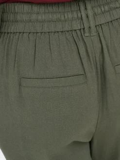 ONLGOA-POPTRASH Comfort Fit Lino Pantaloni