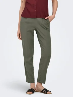 ONLGOA-POPTRASH Comfort Fit Lino Pantaloni