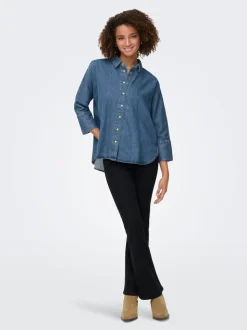 ONLGRACE-ELLI Camicia in jeans