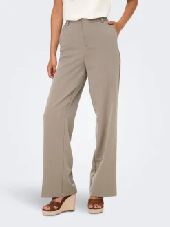 ONLHATTIE-LANA Straight Tapered Fit Pantaloni a gamba larga