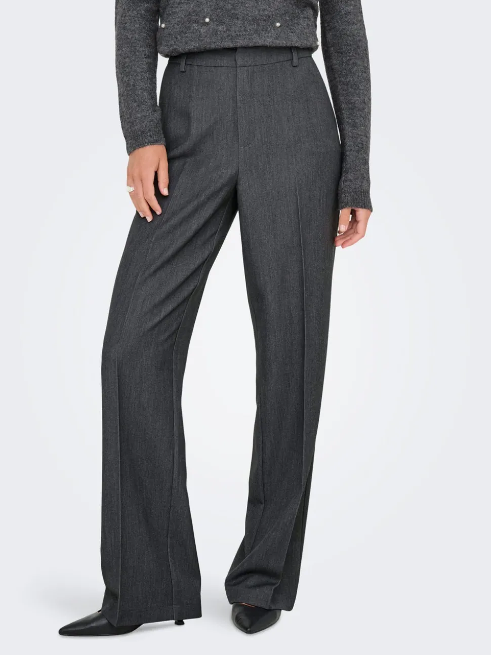 ONLHATTIE-LANA Straight Tapered Fit Pantaloni a gamba larga