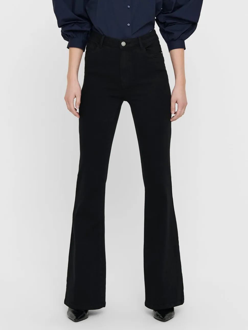 ONLHELLA Vita alta Flared Fit Jeans
