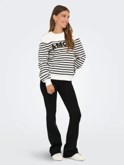 ONLHELLA Vita bassa Retro Flared Fit Jeans