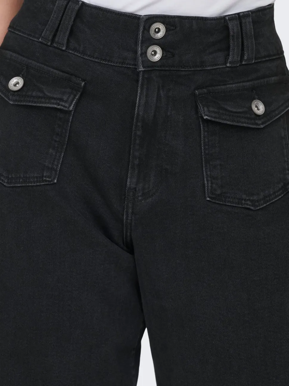 ONLHOPE Vita alta Wide Leg Fit Jeans