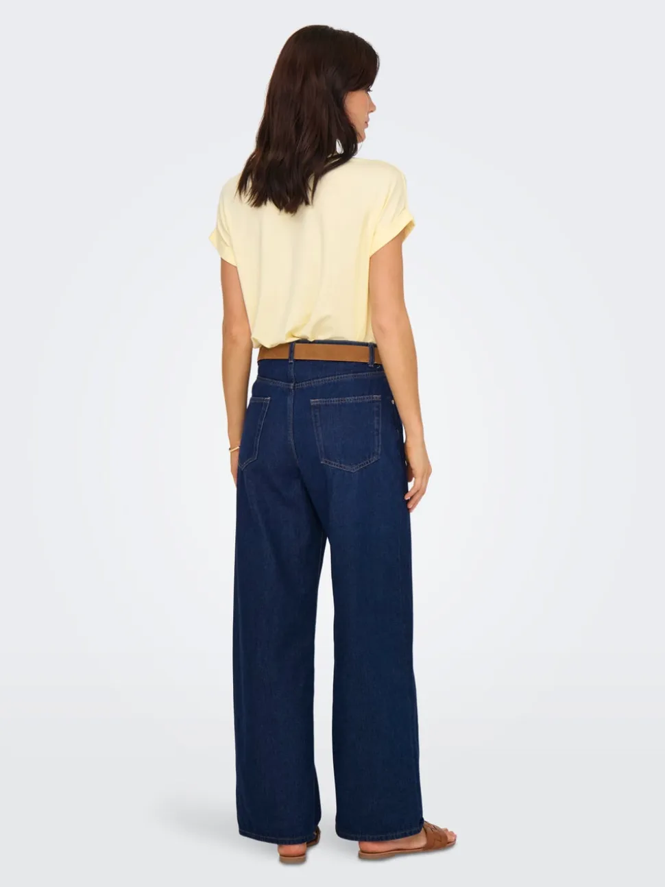 ONLHOPE Vita alta Wide Leg Fit Jeans