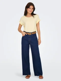 ONLHOPE Vita alta Wide Leg Fit Jeans