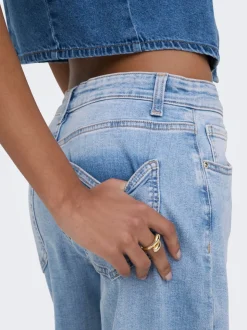 ONLHOPE Vita alta Wide Leg Fit Jeans