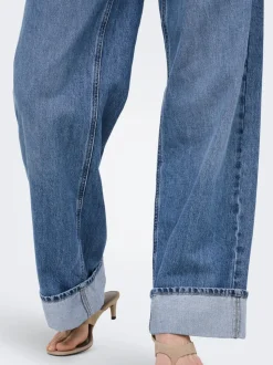 ONLHOPE Vita alta Wide Leg Fit Jeans