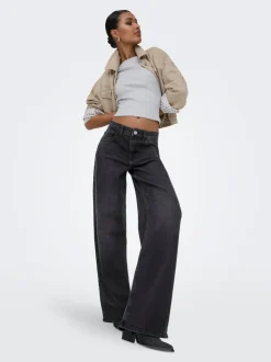 ONLHOPE Vita alta Wide Leg Fit Jeans