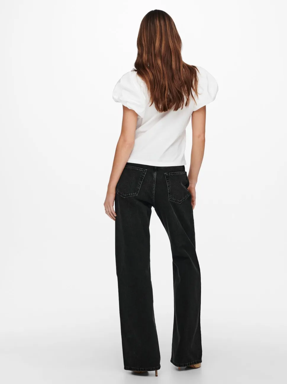 ONLHOPE Vita alta Wide Leg Fit Jeans